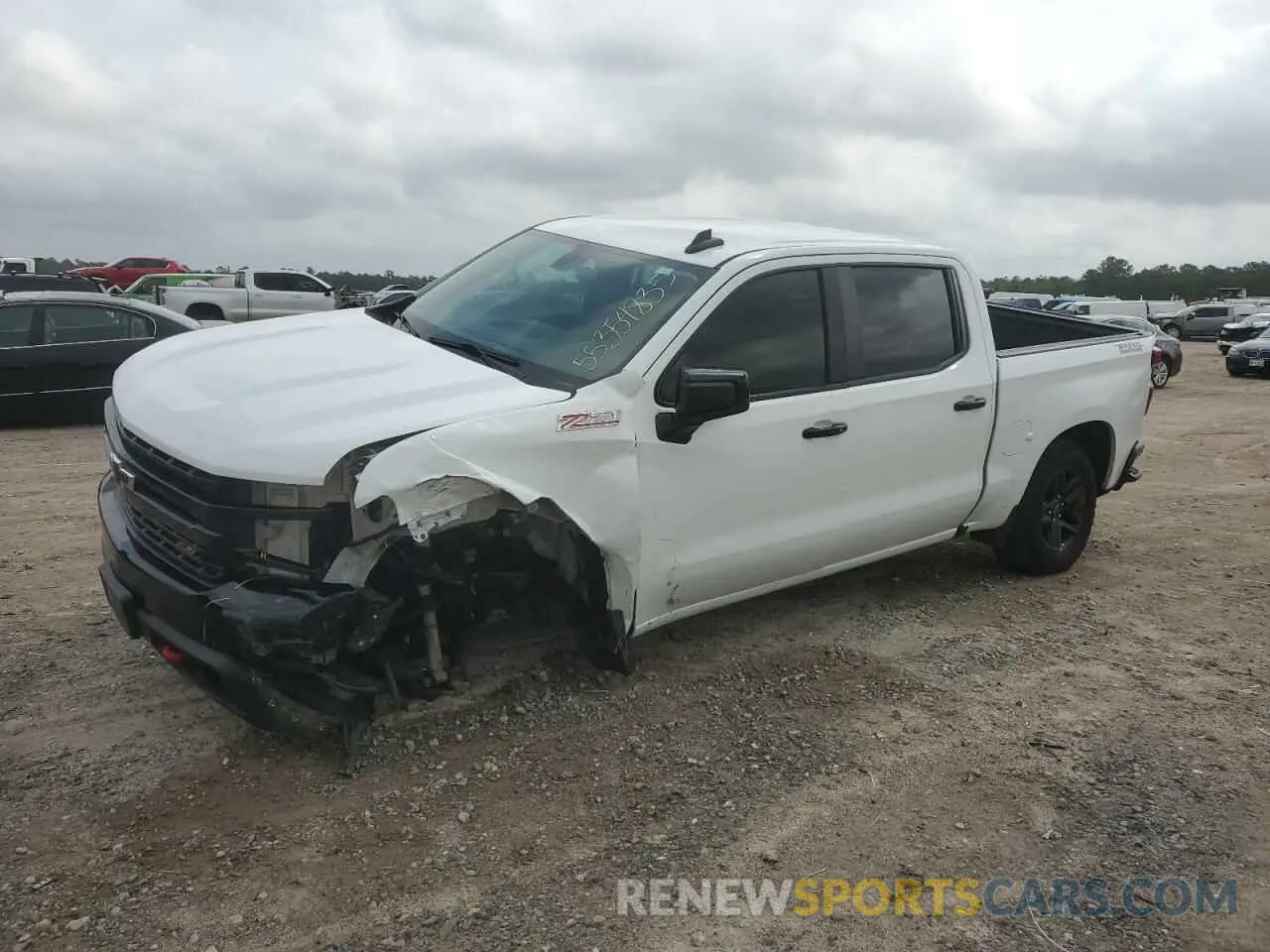 1 Photograph of a damaged car 3GCPYFED5MG412518 CHEVROLET ALL Models 2021