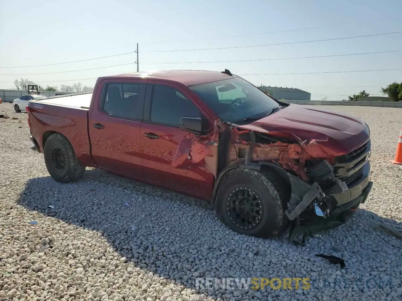 4 Photograph of a damaged car 3GCPYFED9MG282761 CHEVROLET ALL Models 2021