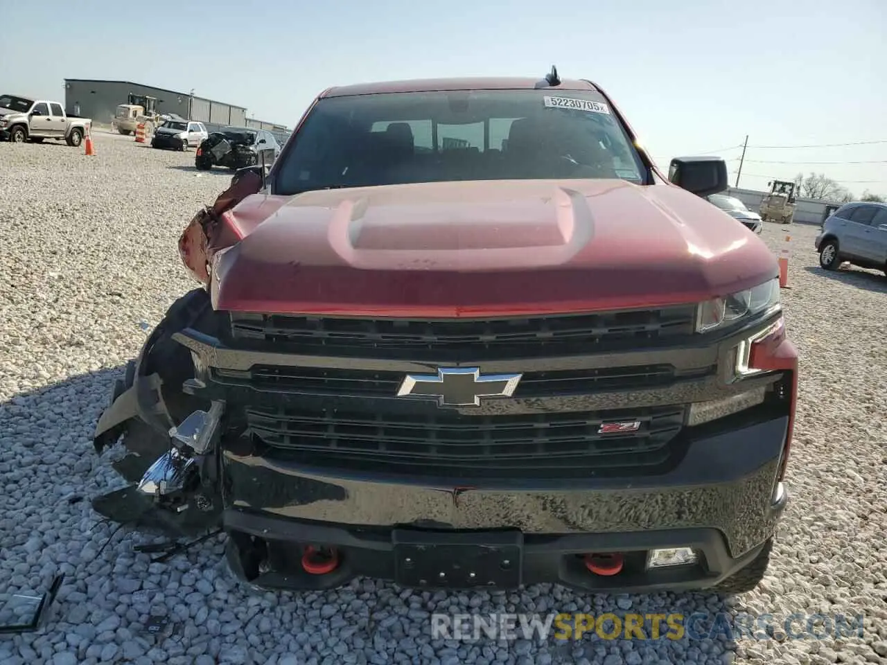 5 Photograph of a damaged car 3GCPYFED9MG282761 CHEVROLET ALL Models 2021