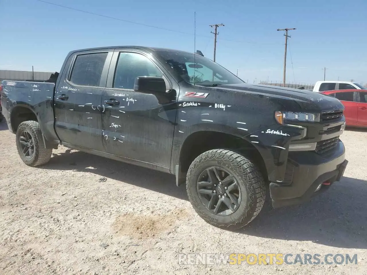 4 Фотография поврежденного автомобиля 3GCPYFEDXMG334267 CHEVROLET ALL Models 2021