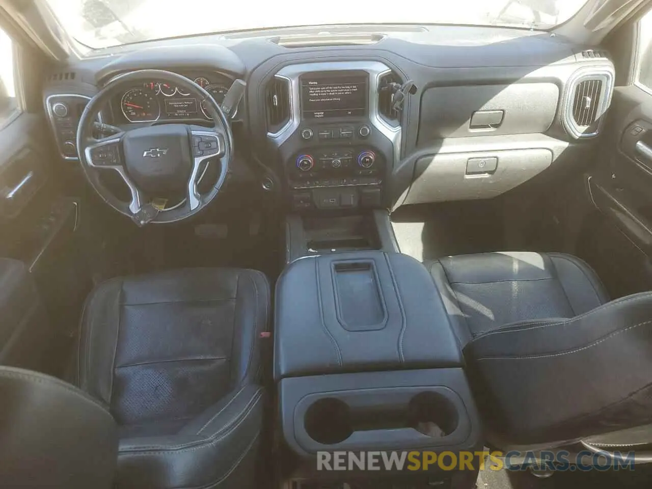 8 Фотография поврежденного автомобиля 3GCPYFEDXMG334267 CHEVROLET ALL Models 2021