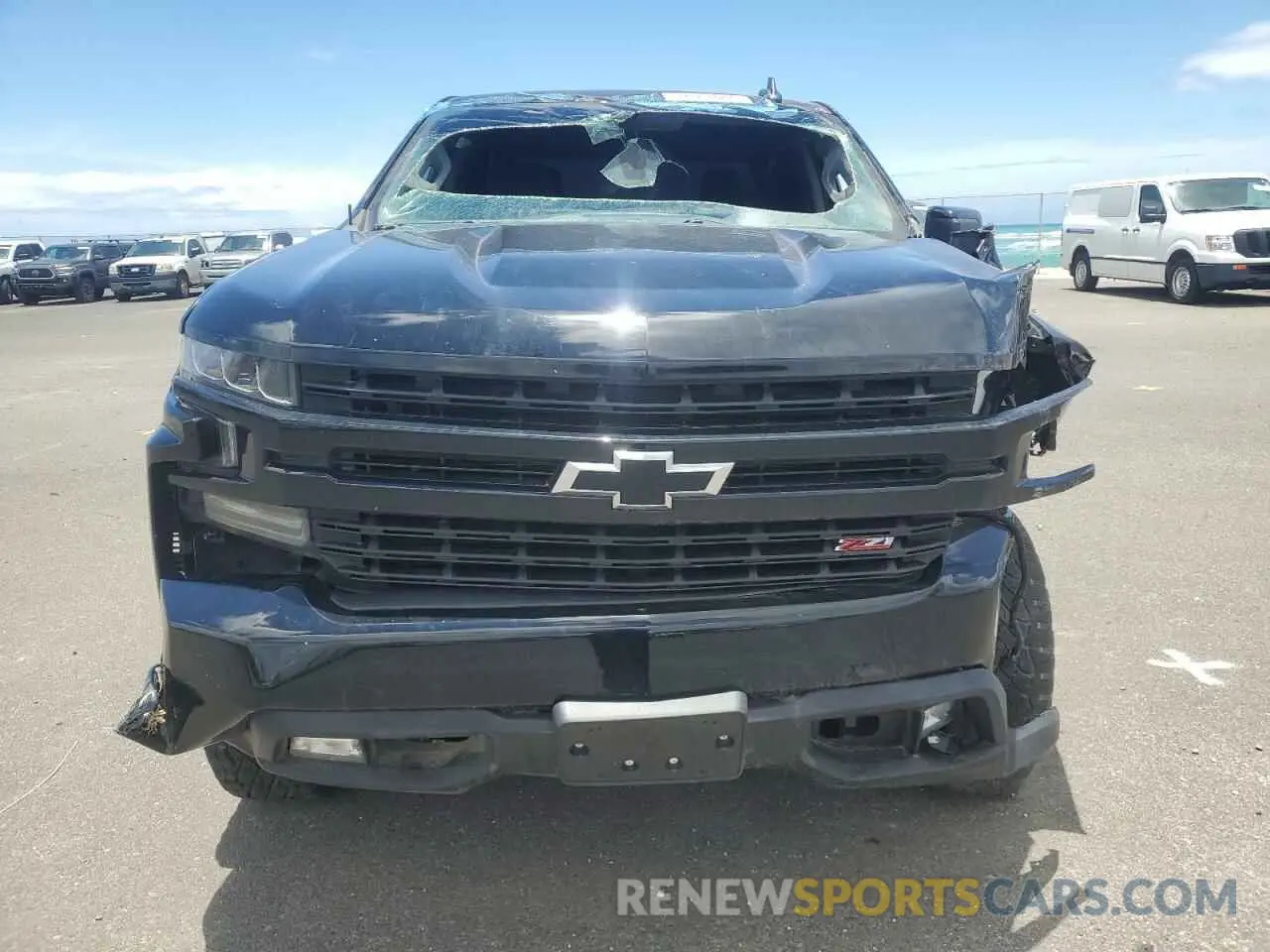5 Photograph of a damaged car 3GCPYFEDXMG455395 CHEVROLET ALL Models 2021