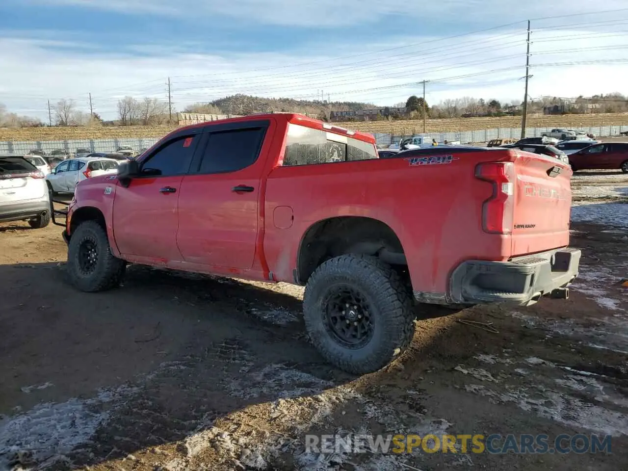 2 Photograph of a damaged car 3GCPYFEL4MG109527 CHEVROLET ALL Models 2021