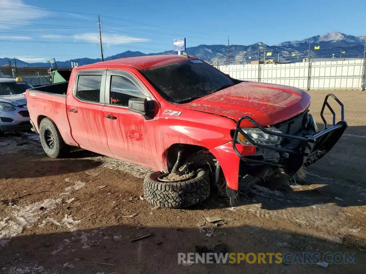 4 Photograph of a damaged car 3GCPYFEL4MG109527 CHEVROLET ALL Models 2021
