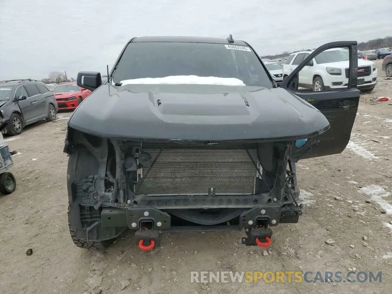5 Фотография поврежденного автомобиля 3GCPYFEL7MG280434 CHEVROLET ALL Models 2021
