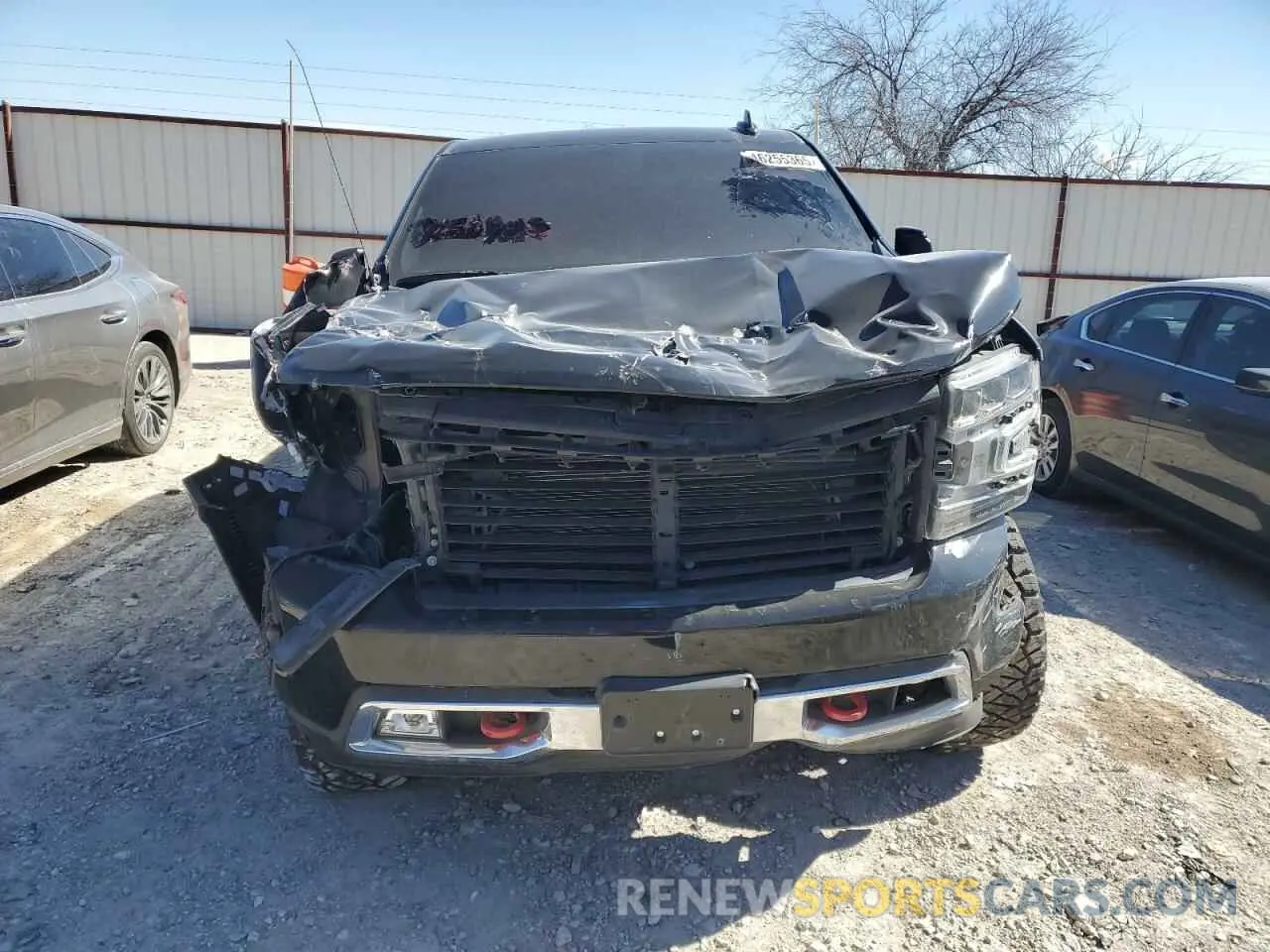 5 Photograph of a damaged car 3GCPYFEL8MG420605 CHEVROLET ALL Models 2021