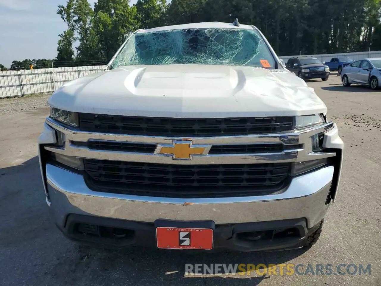 5 Photograph of a damaged car 3GCPYJEK1MG382287 CHEVROLET ALL Models 2021