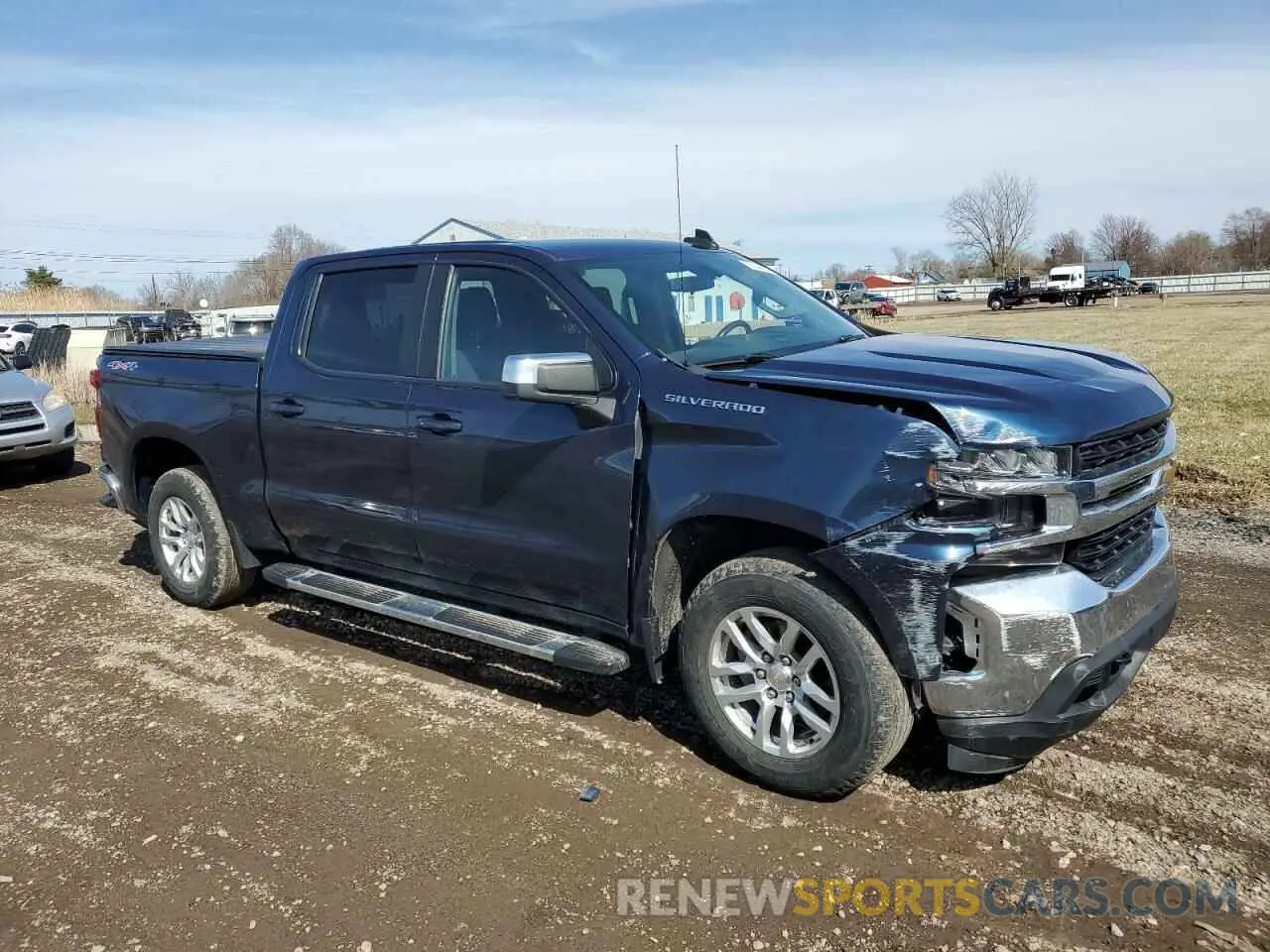 4 Фотография поврежденного автомобиля 3GCPYJEK2MG324348 CHEVROLET ALL Models 2021