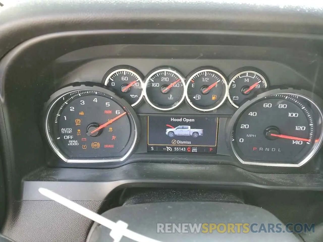 9 Фотография поврежденного автомобиля 3GCPYJEK2MG324348 CHEVROLET ALL Models 2021