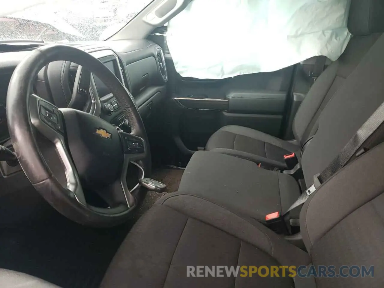 7 Фотография поврежденного автомобиля 3GCPYJEK5MG356971 CHEVROLET ALL Models 2021