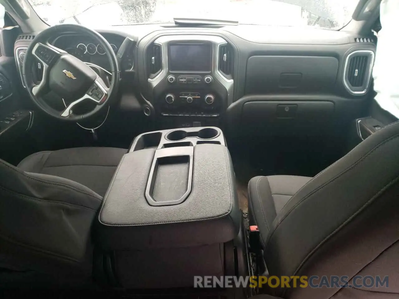 8 Фотография поврежденного автомобиля 3GCPYJEK5MG356971 CHEVROLET ALL Models 2021