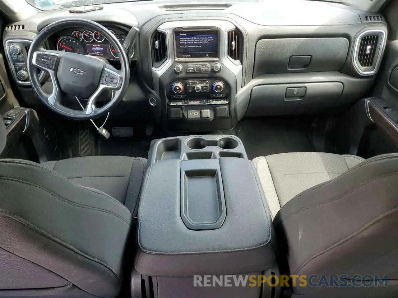 8 Фотография поврежденного автомобиля 3GCPYJEK7MG323728 CHEVROLET ALL Models 2021