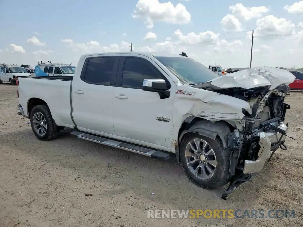 4 Photograph of a damaged car 3GCUYDED2MG117948 CHEVROLET ALL Models 2021
