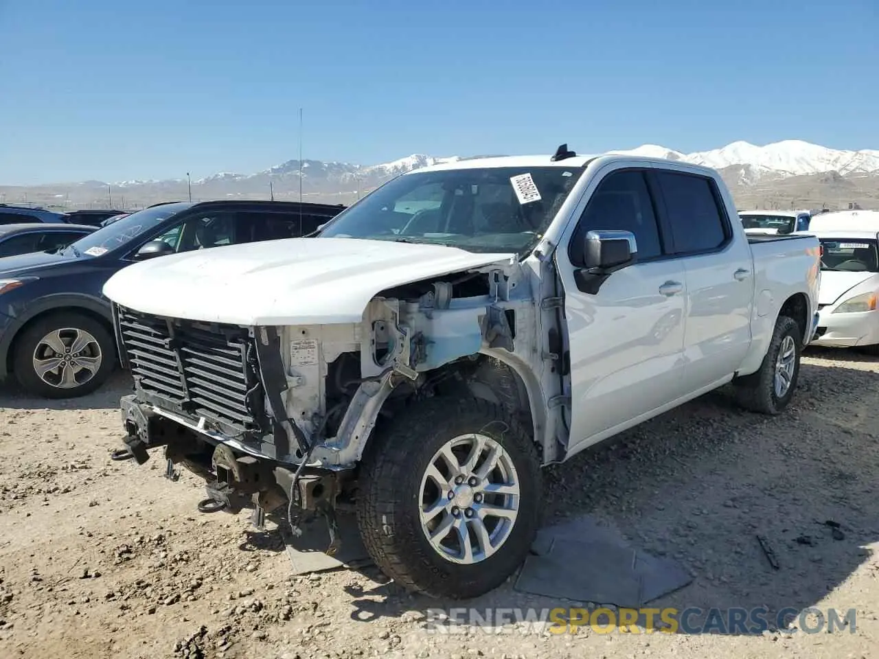 1 Фотография поврежденного автомобиля 3GCUYDED2MG294533 CHEVROLET ALL Models 2021