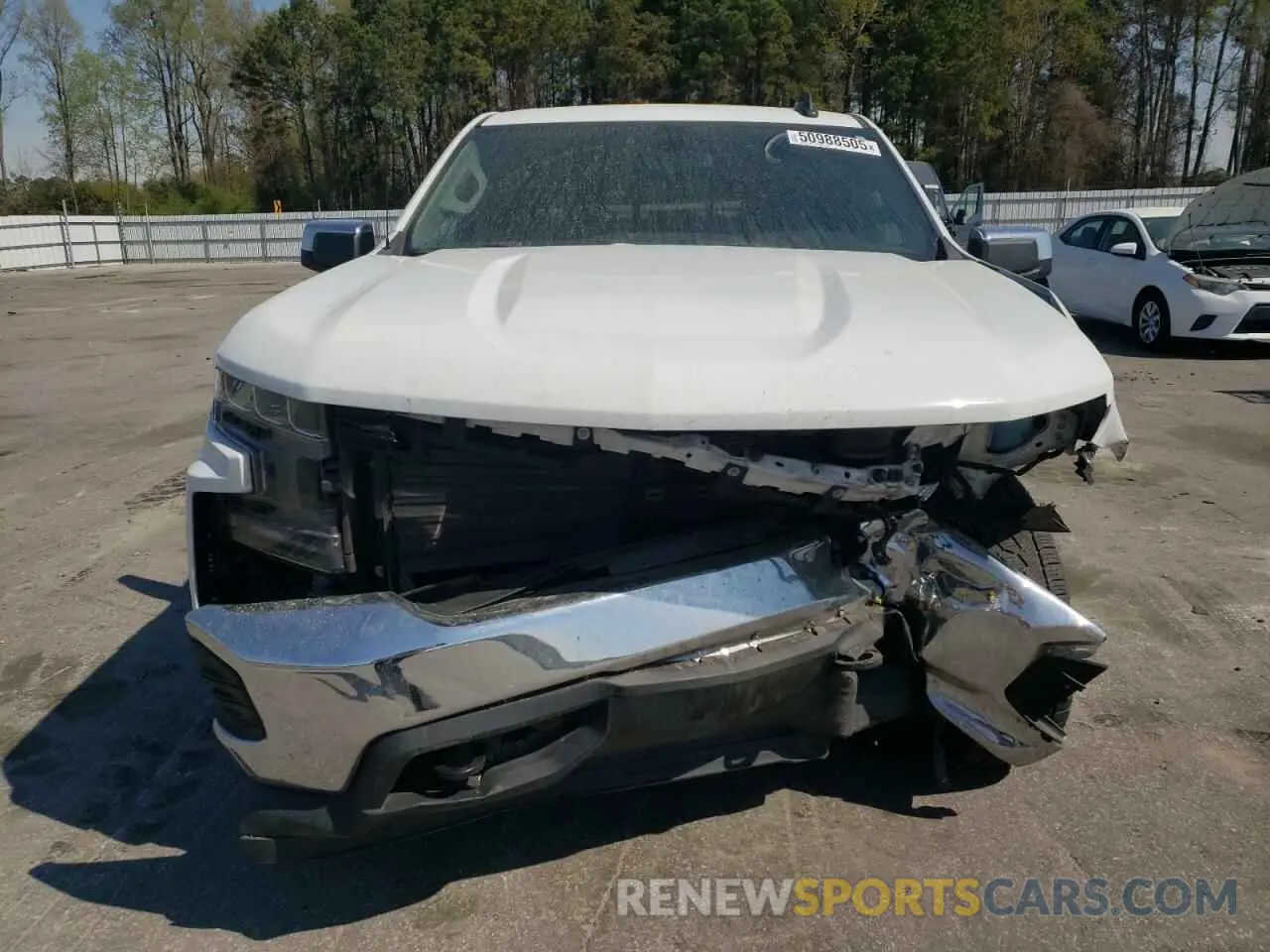 5 Photograph of a damaged car 3GCUYDED3MG121684 CHEVROLET ALL Models 2021