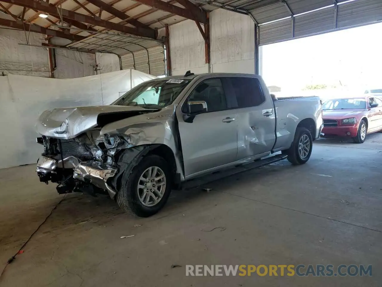 1 Photograph of a damaged car 3GCUYDED6MG100876 CHEVROLET ALL Models 2021