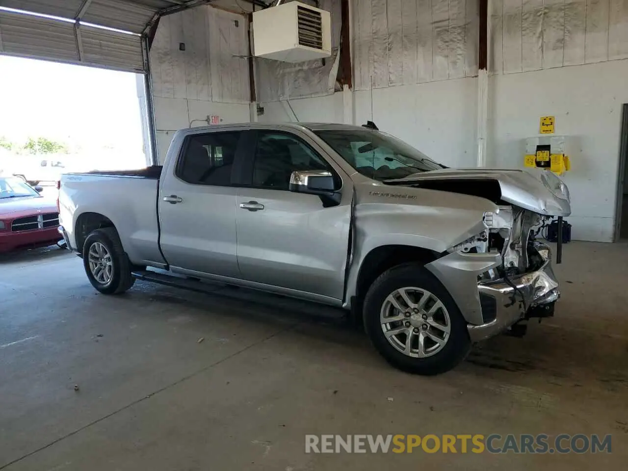 4 Photograph of a damaged car 3GCUYDED6MG100876 CHEVROLET ALL Models 2021