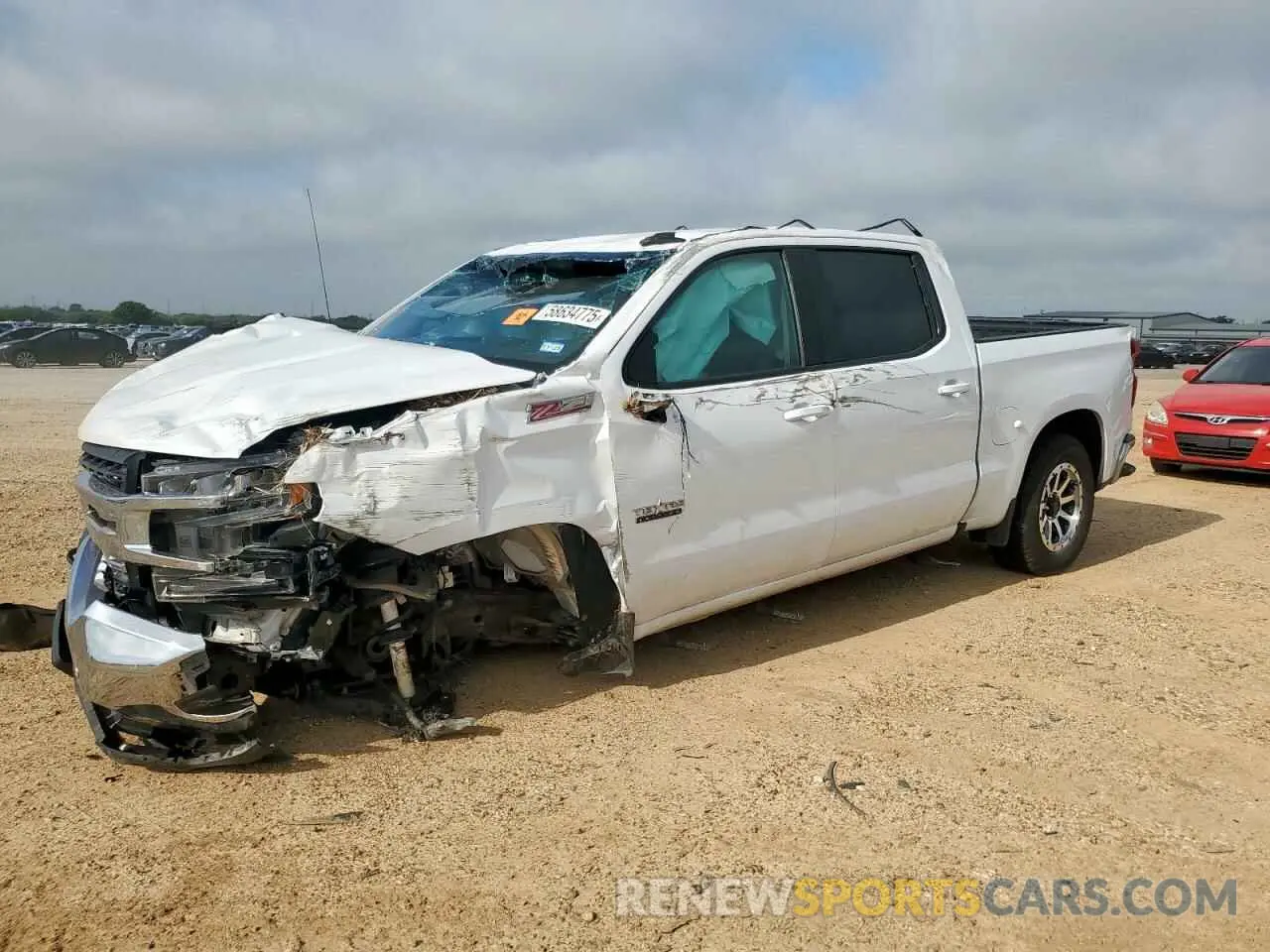 1 Photograph of a damaged car 3GCUYDED6MG127477 CHEVROLET ALL Models 2021