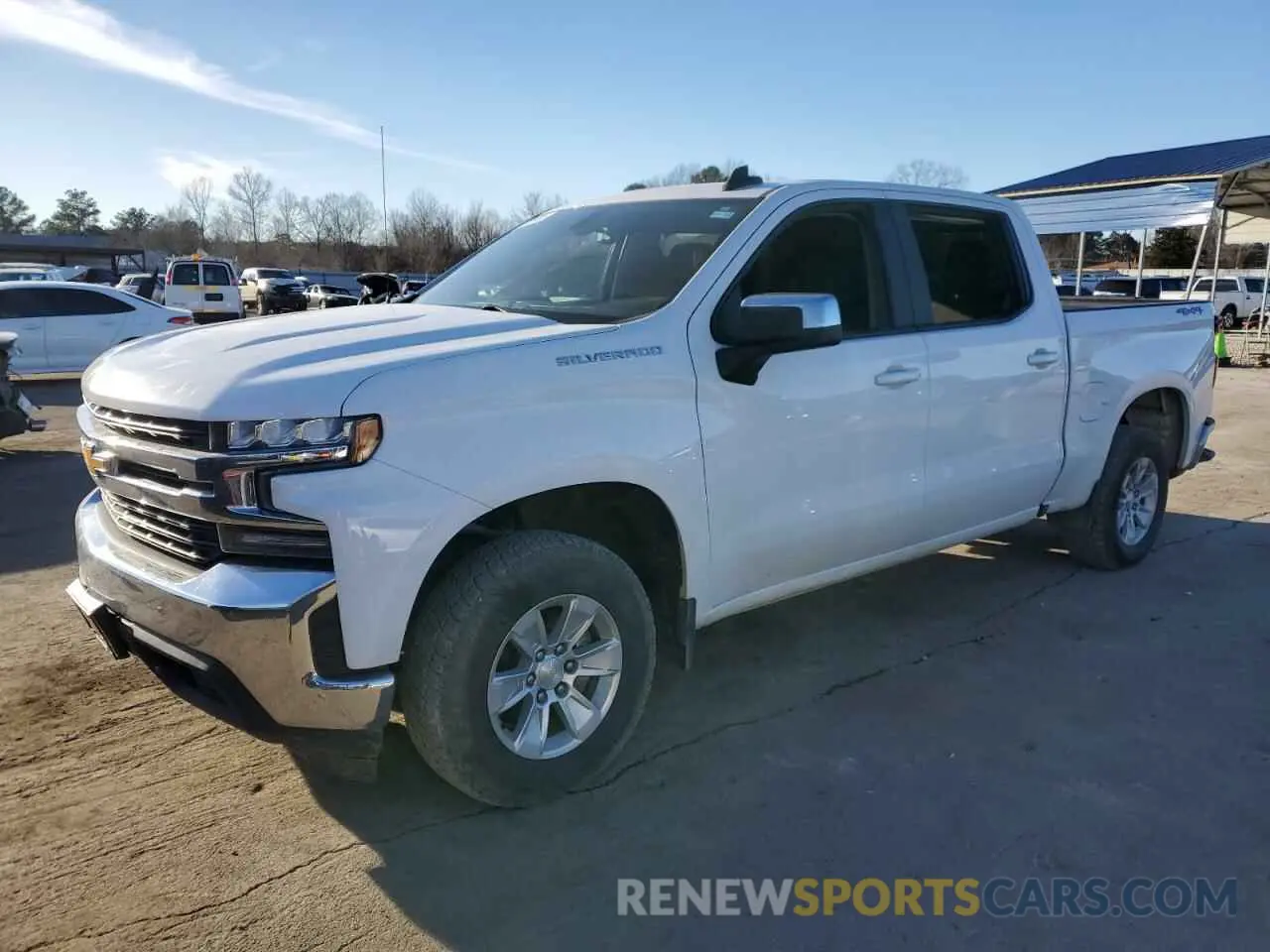 1 Фотография поврежденного автомобиля 3GCUYDED8MG215527 CHEVROLET ALL Models 2021