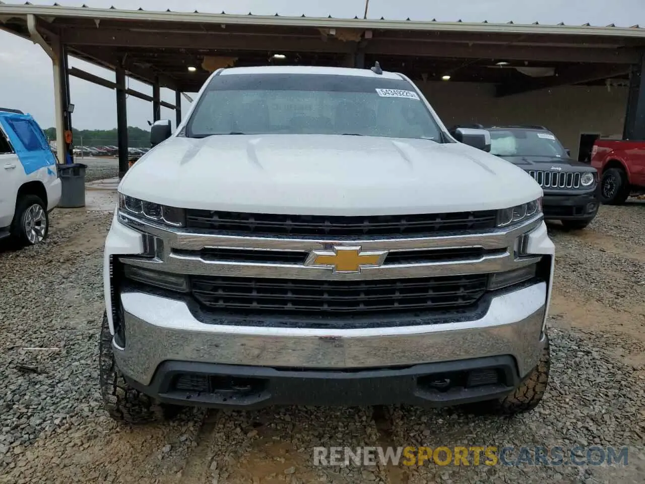 5 Фотография поврежденного автомобиля 3GCUYDEDXMG456781 CHEVROLET ALL Models 2021