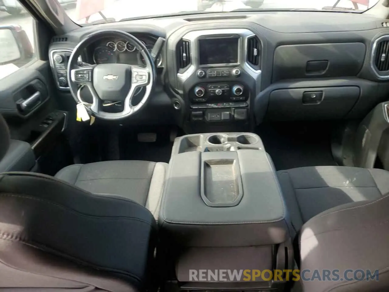 8 Фотография поврежденного автомобиля 3GCUYDET4MG418616 CHEVROLET ALL Models 2021