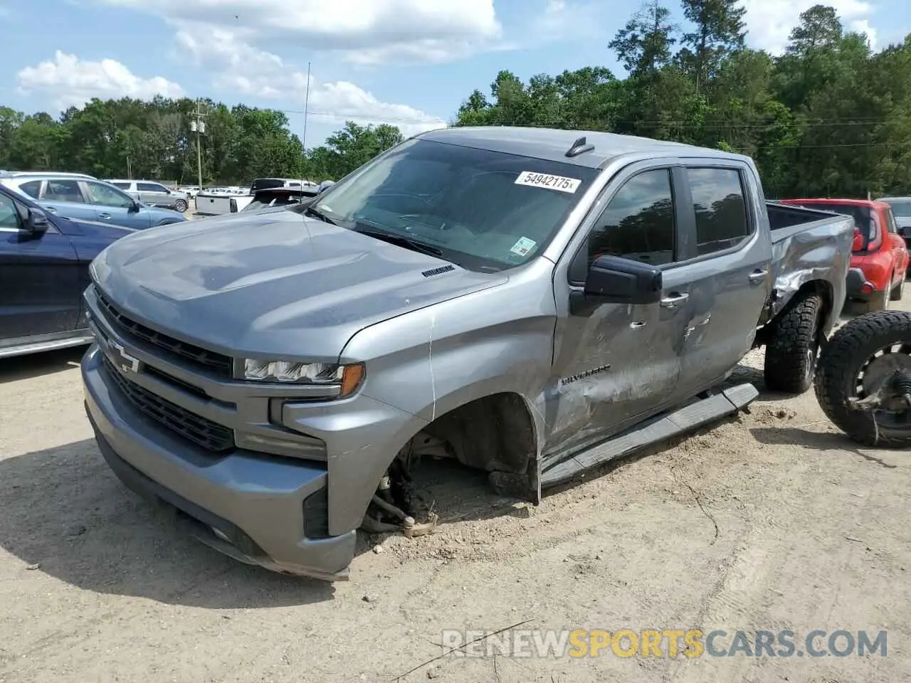 1 Фотография поврежденного автомобиля 3GCUYEET0MG116410 CHEVROLET ALL Models 2021