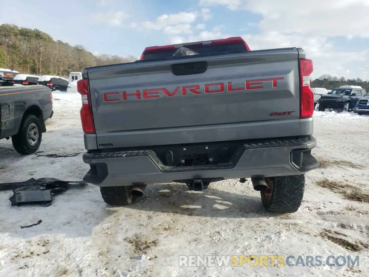 6 Фотография поврежденного автомобиля 3GCUYEET6MG286206 CHEVROLET ALL Models 2021