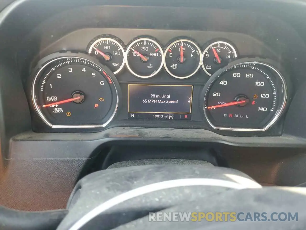 9 Фотография поврежденного автомобиля 3GCUYEETXMG242080 CHEVROLET ALL Models 2021