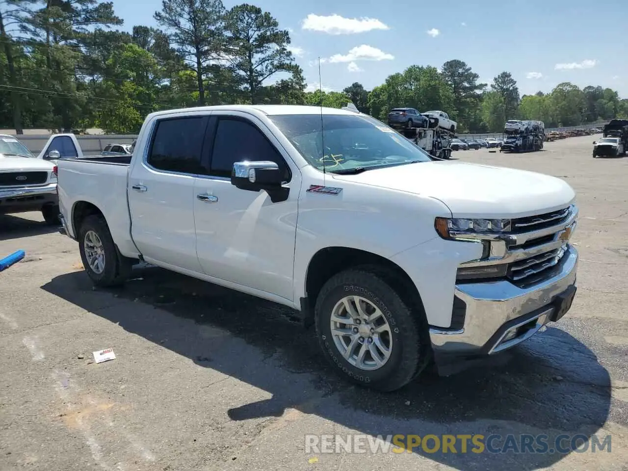 4 Photograph of a damaged car 3GCUYGED4MG345127 CHEVROLET All Models 2021
