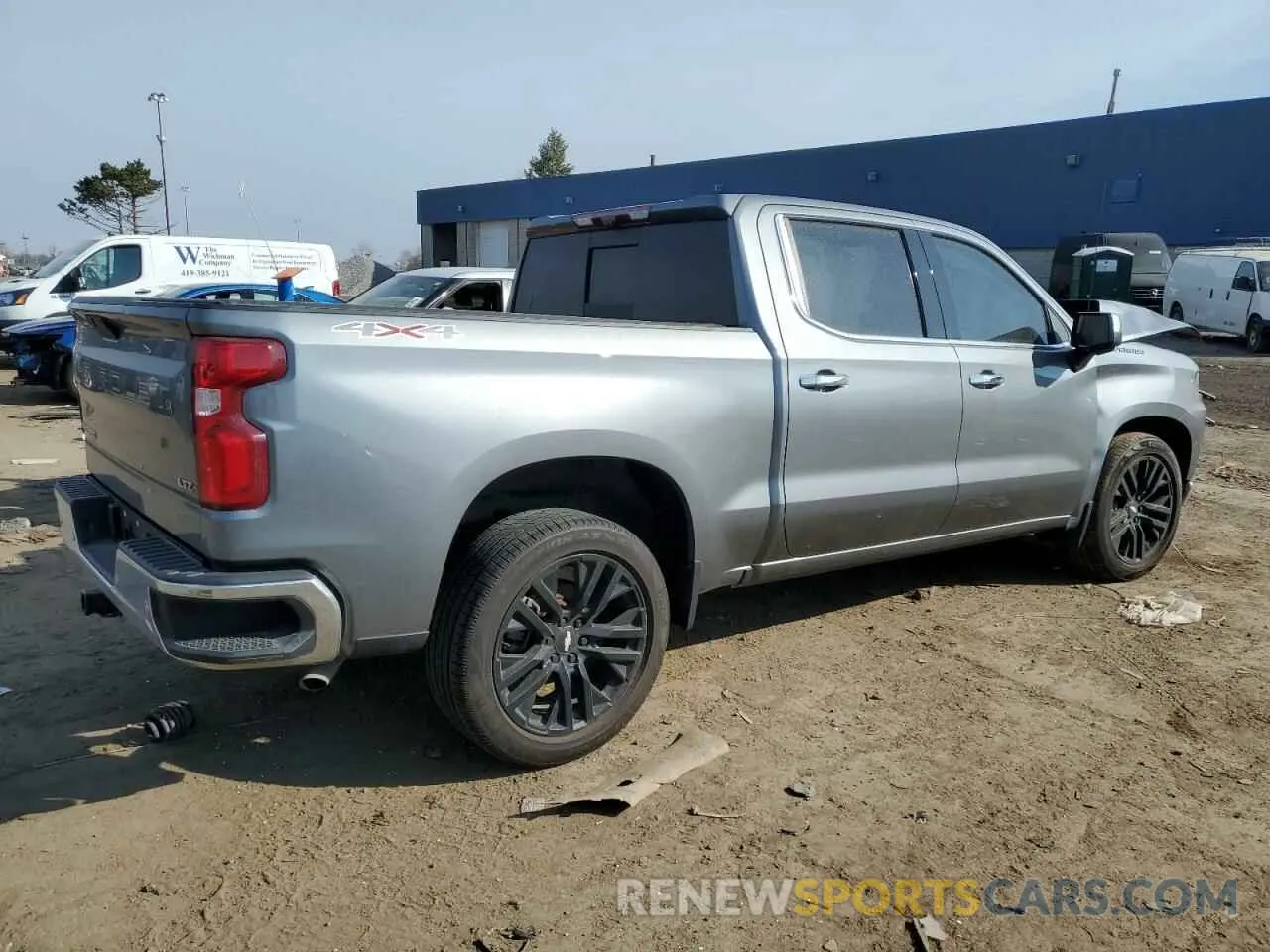 3 Фотография поврежденного автомобиля 3GCUYGEDXMG184783 CHEVROLET ALL Models 2021