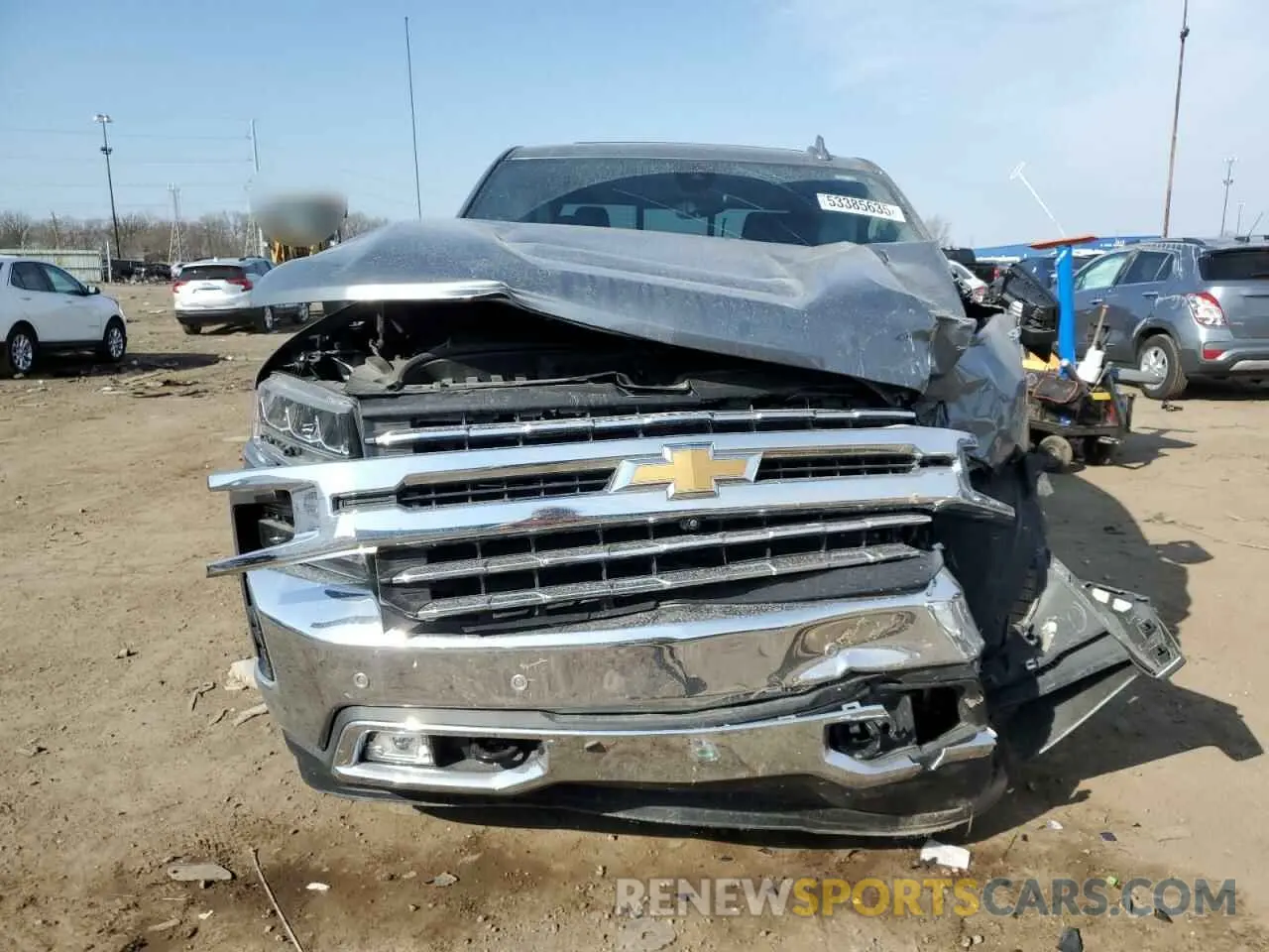 5 Фотография поврежденного автомобиля 3GCUYGEDXMG184783 CHEVROLET ALL Models 2021