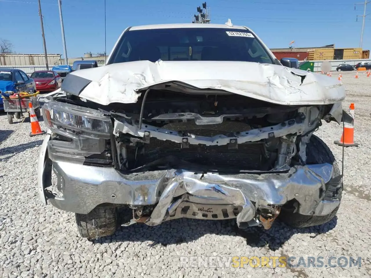 5 Фотография поврежденного автомобиля 3GCUYGEL1MG139867 CHEVROLET ALL Models 2021