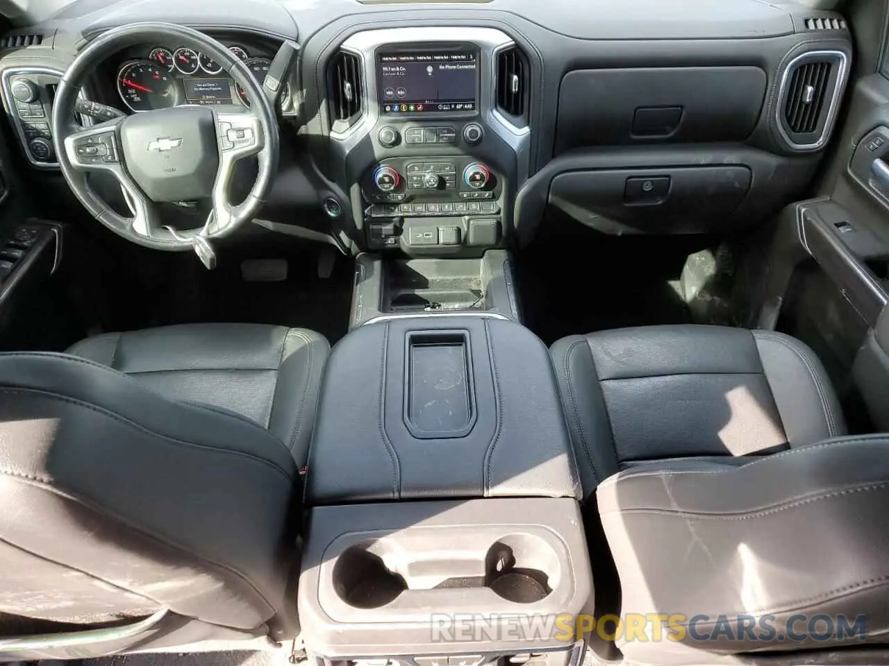 8 Фотография поврежденного автомобиля 3GCUYGET0MG132005 CHEVROLET ALL Models 2021