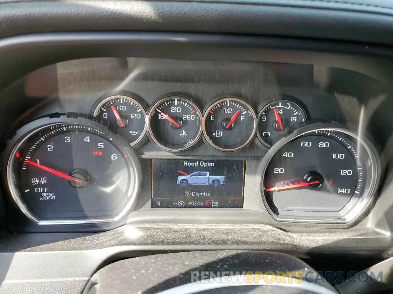 9 Фотография поврежденного автомобиля 3GCUYGET0MG132005 CHEVROLET ALL Models 2021