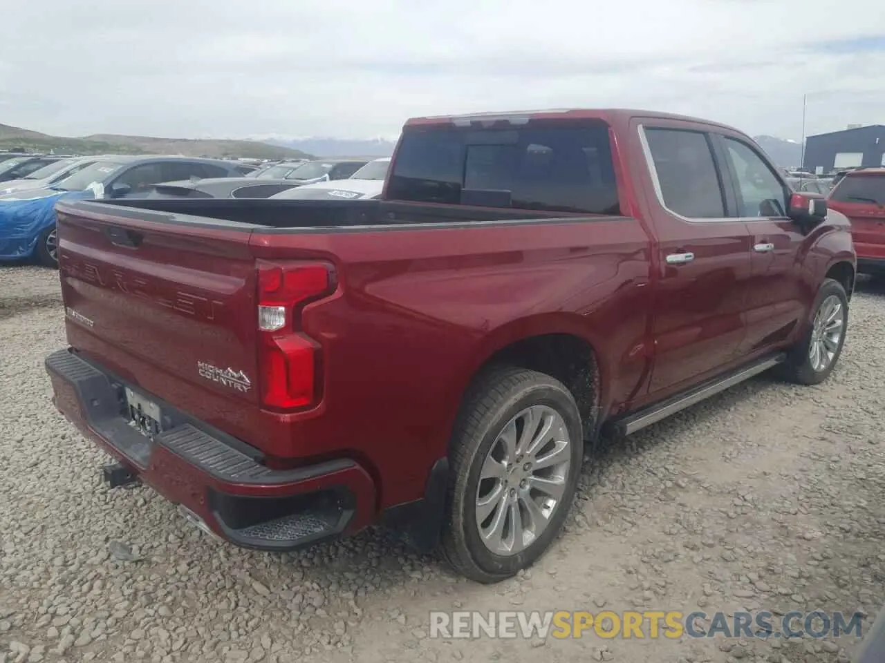 3 Фотография поврежденного автомобиля 3GCUYHET2MG141357 CHEVROLET ALL Models 2021