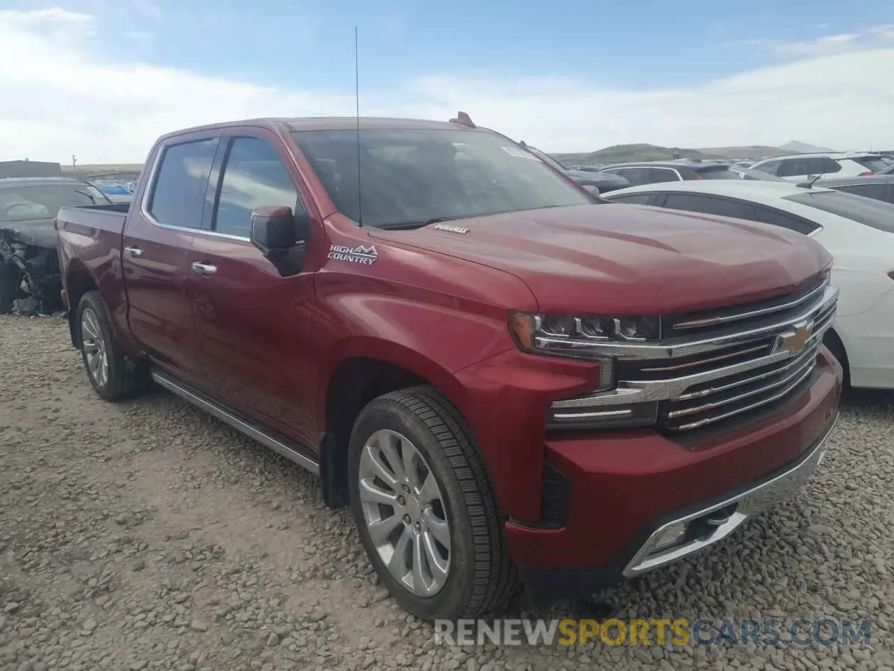 4 Фотография поврежденного автомобиля 3GCUYHET2MG141357 CHEVROLET ALL Models 2021