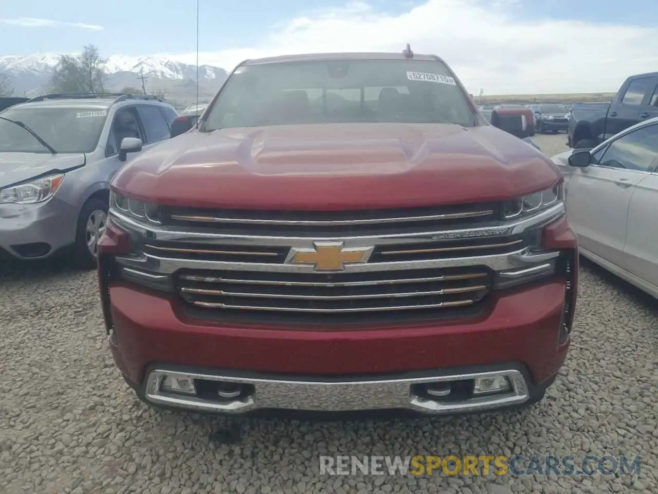 5 Фотография поврежденного автомобиля 3GCUYHET2MG141357 CHEVROLET ALL Models 2021