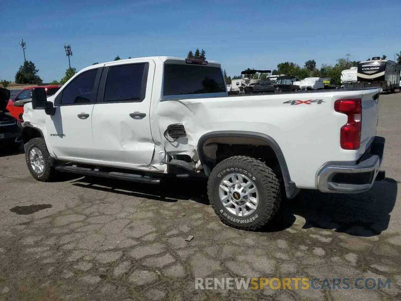 2 Photograph of a damaged car 1GC1YLE76NF227413 CHEVROLET ALL Models 2022
