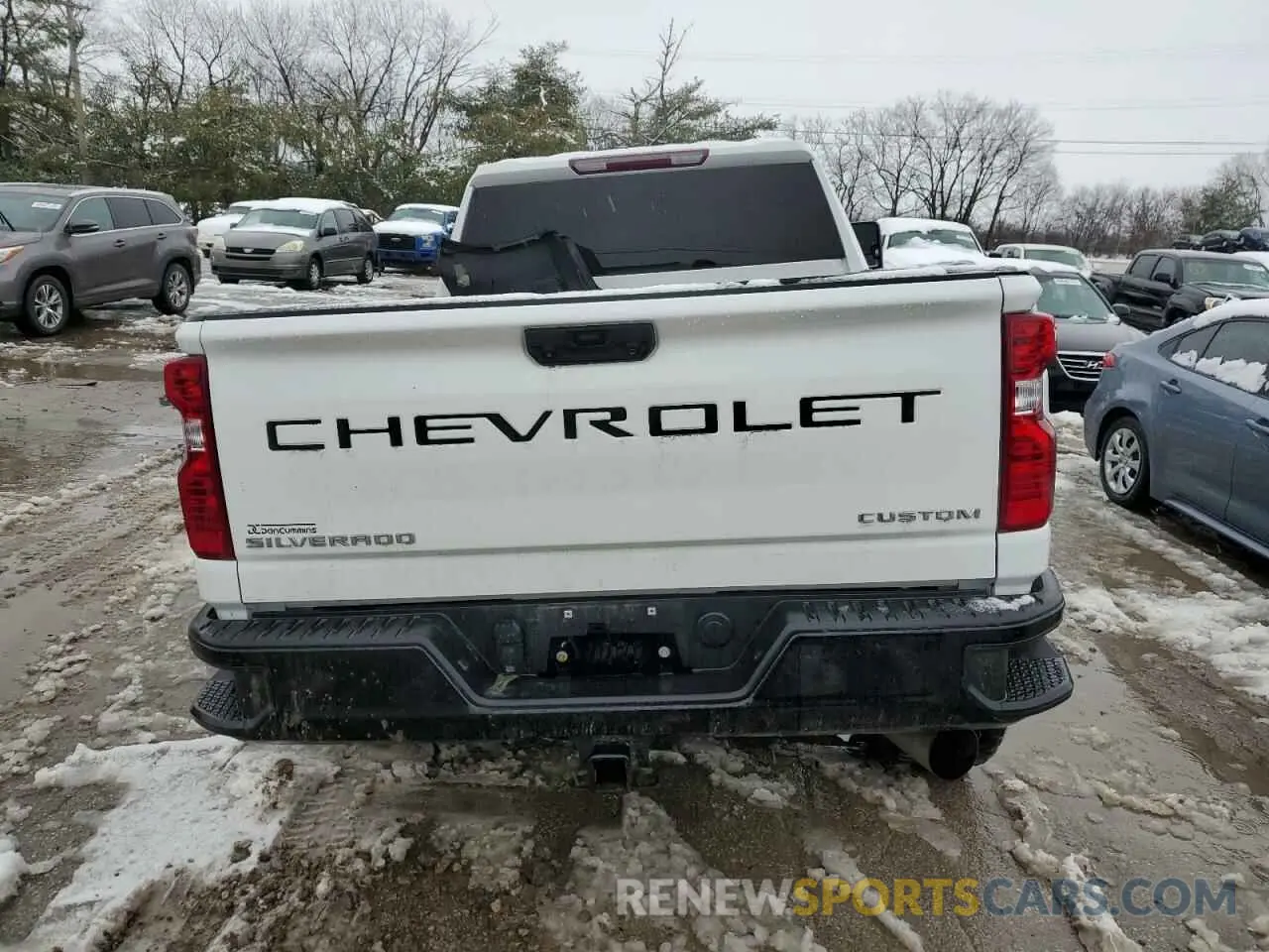 6 Фотография поврежденного автомобиля 1GC4YMEY1NF104744 CHEVROLET ALL Models 2022