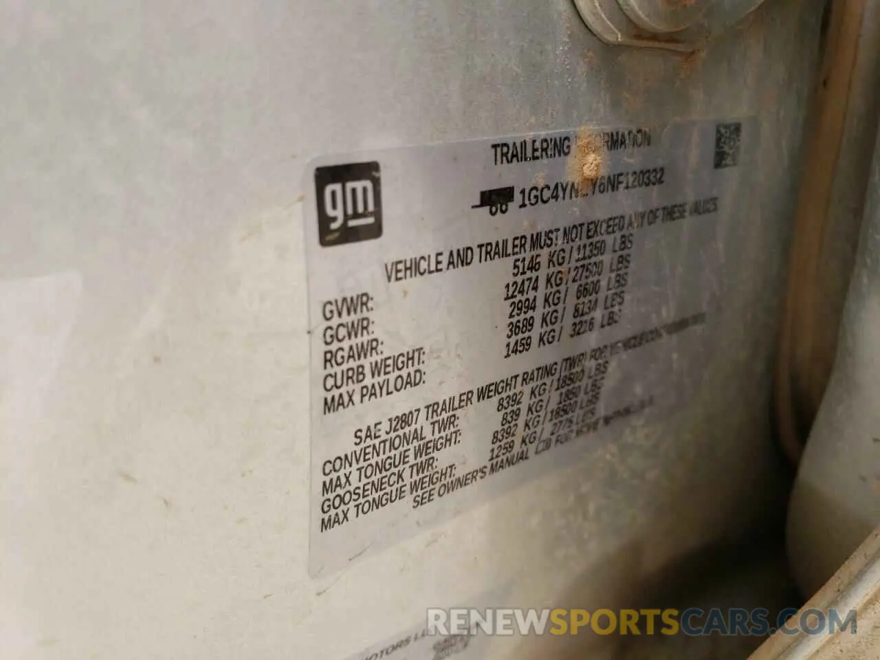 12 Фотография поврежденного автомобиля 1GC4YNEY6NF120332 CHEVROLET ALL Models 2022