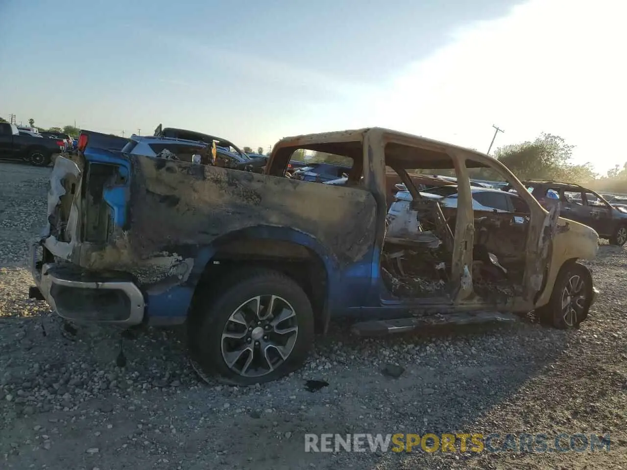 3 Photograph of a damaged car 1GCPACED8NZ615634 CHEVROLET ALL Models 2022