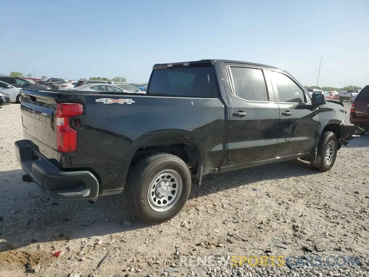 3 Фотография поврежденного автомобиля 1GCPDAEK1NZ615095 CHEVROLET ALL Models 2022