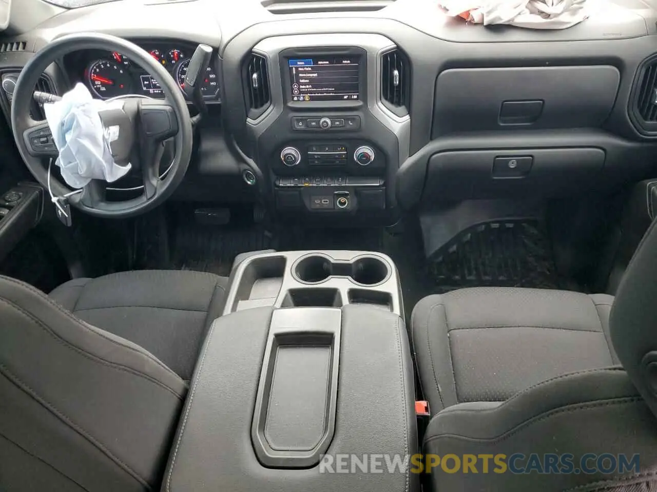 8 Фотография поврежденного автомобиля 1GCPDAEK1NZ615095 CHEVROLET ALL Models 2022