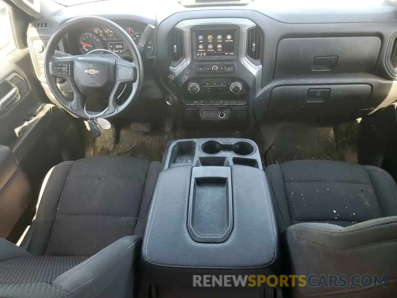 8 Фотография поврежденного автомобиля 1GCPDAEK1NZ621995 CHEVROLET ALL Models 2022