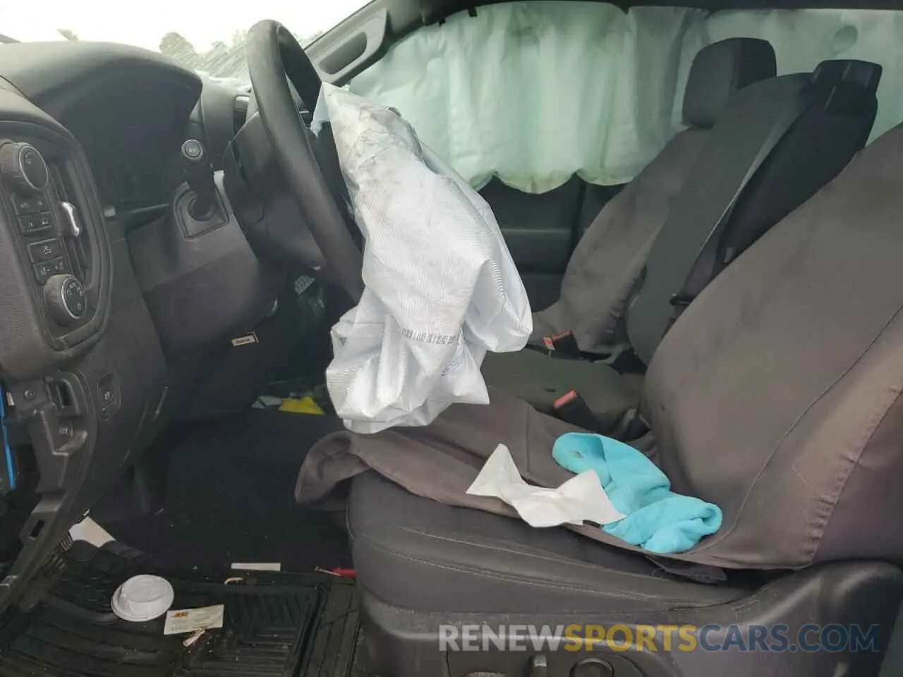 7 Photograph of a damaged car 1GCPDBEK3NZ623124 CHEVROLET ALL Models 2022