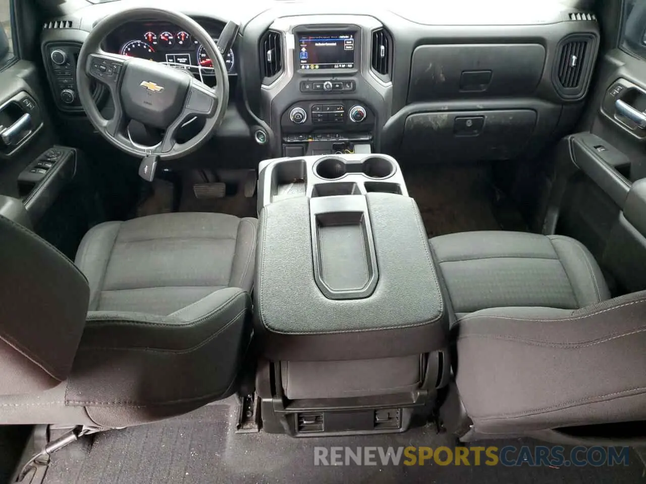 8 Фотография поврежденного автомобиля 1GCPDBEK4NZ613704 CHEVROLET ALL Models 2022