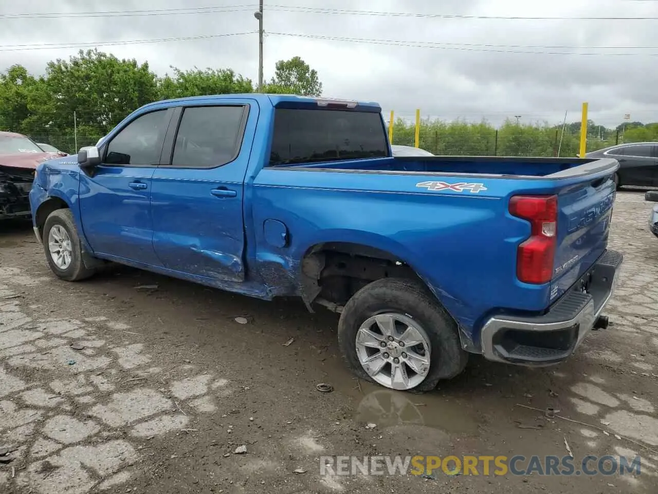 2 Photograph of a damaged car 1GCPDDEK9NZ591579 CHEVROLET ALL Models 2022