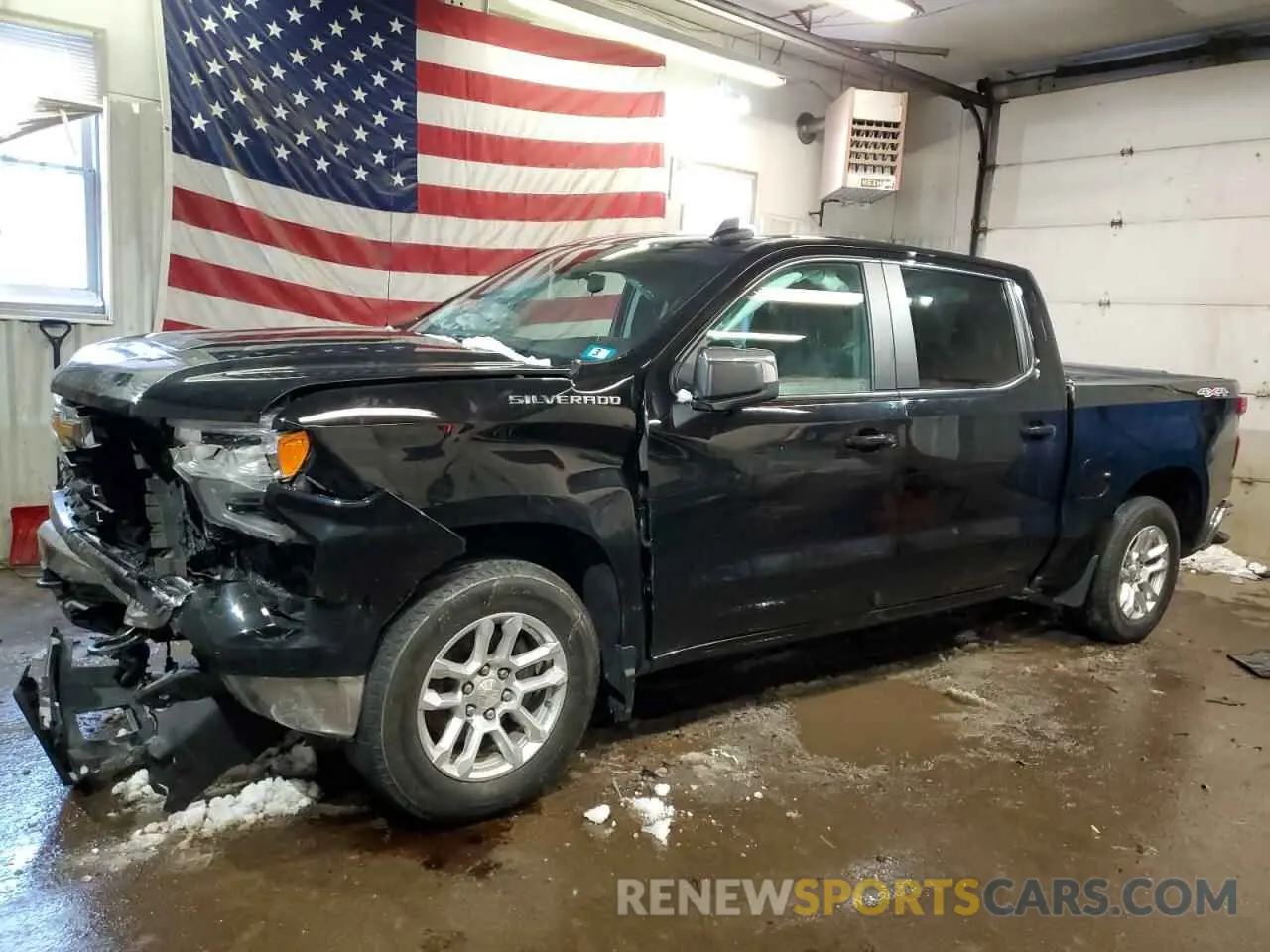 1 Photograph of a damaged car 1GCPDKEK6NZ561136 CHEVROLET ALL Models 2022