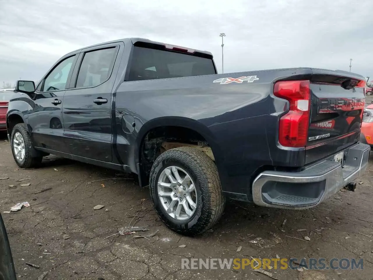 2 Фотография поврежденного автомобиля 1GCPDKEK7NZ530249 CHEVROLET ALL Models 2022