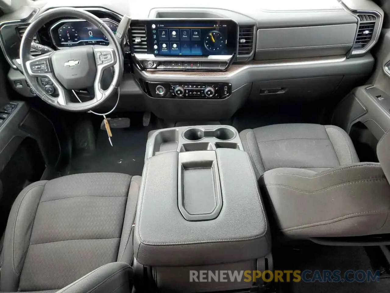 8 Фотография поврежденного автомобиля 1GCPDKEK7NZ530249 CHEVROLET ALL Models 2022
